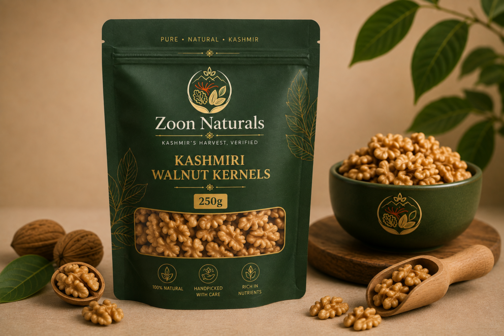 Kashmiri Walnut Kernels, 250g