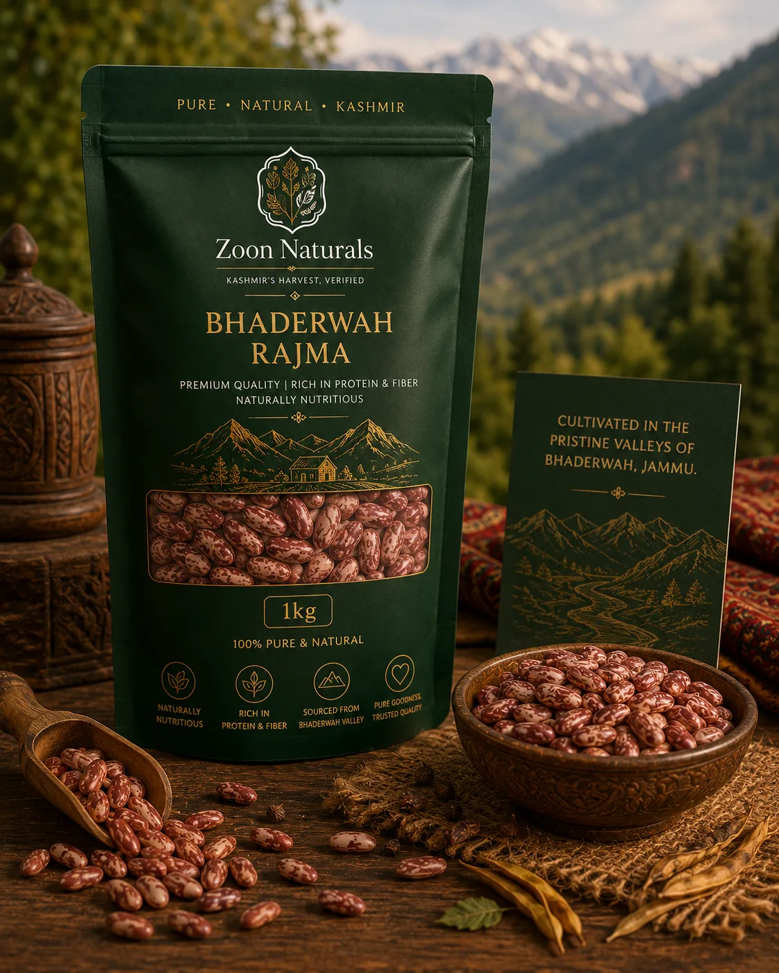 Bhaderwah Rajma, 1kg