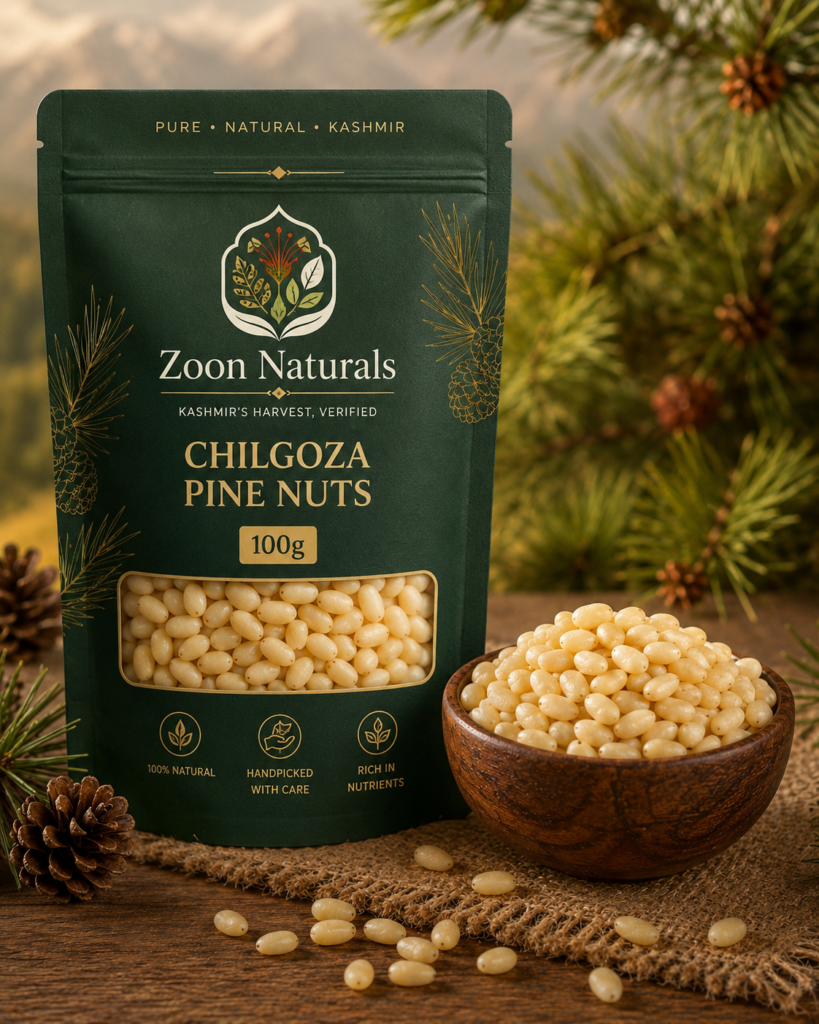 Chilgoza Pine Nuts, 100g