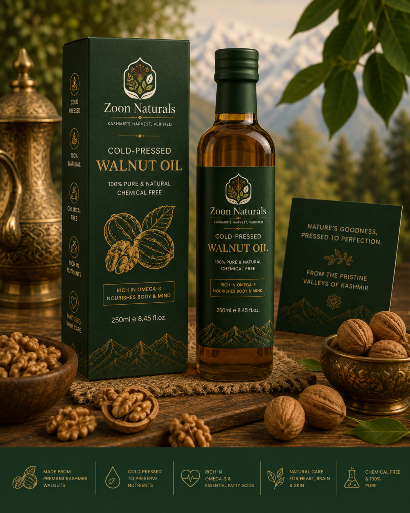 Cold-Pressed Walnut Oil, 250ml