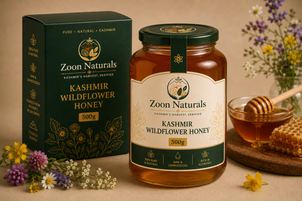 Kashmir Wildflower Honey, 500g