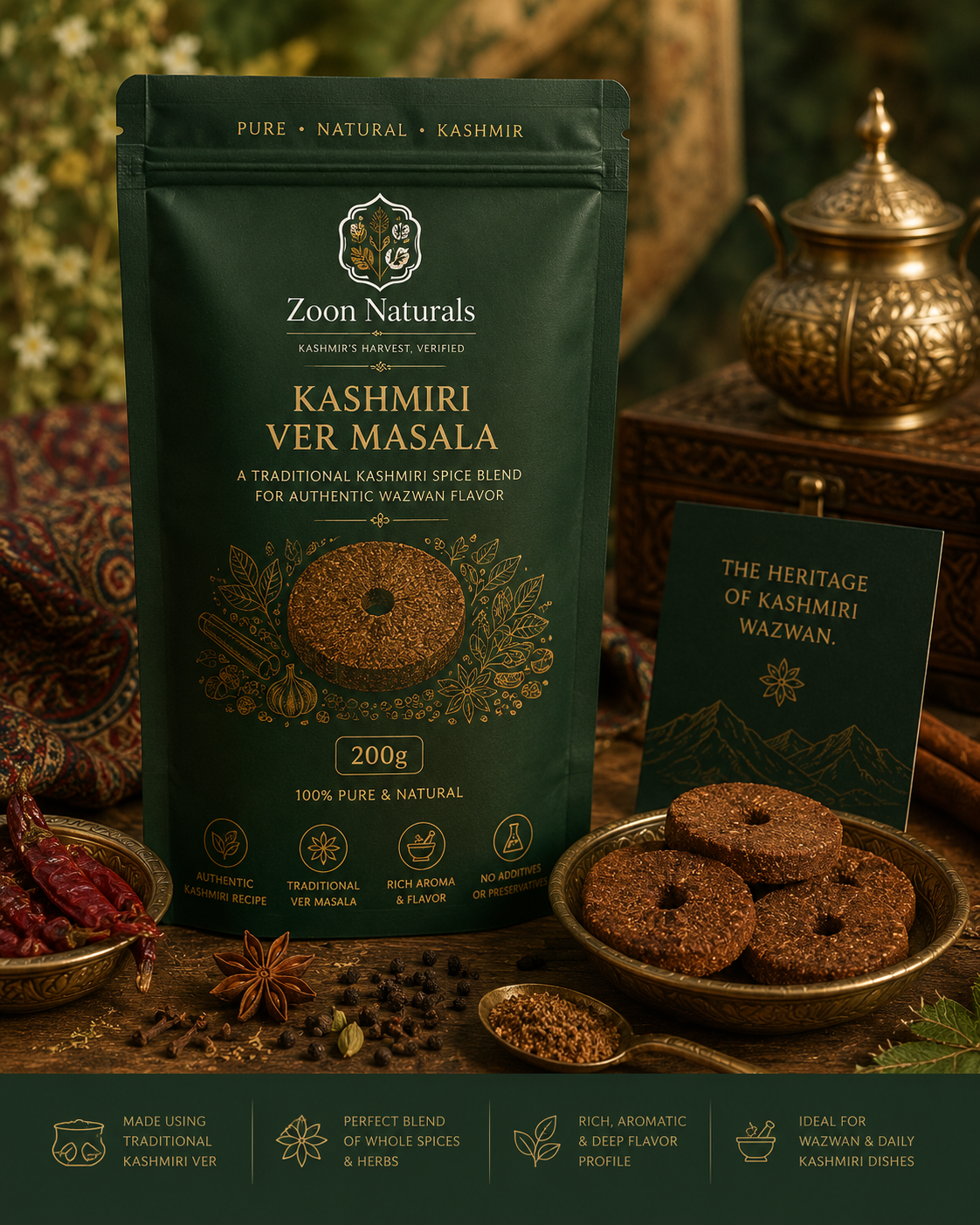 Kashmiri Ver Masala, 200g
