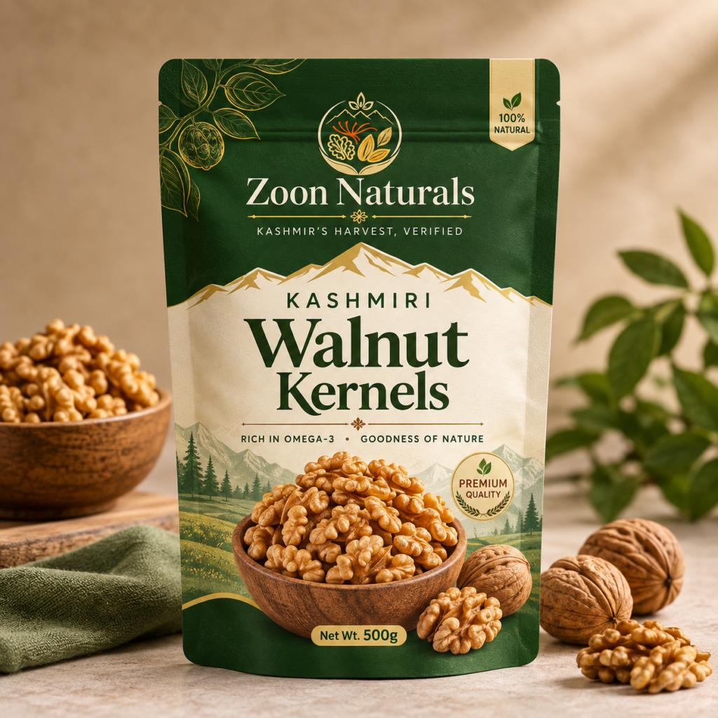Kashmiri Walnut Kernels, 500g