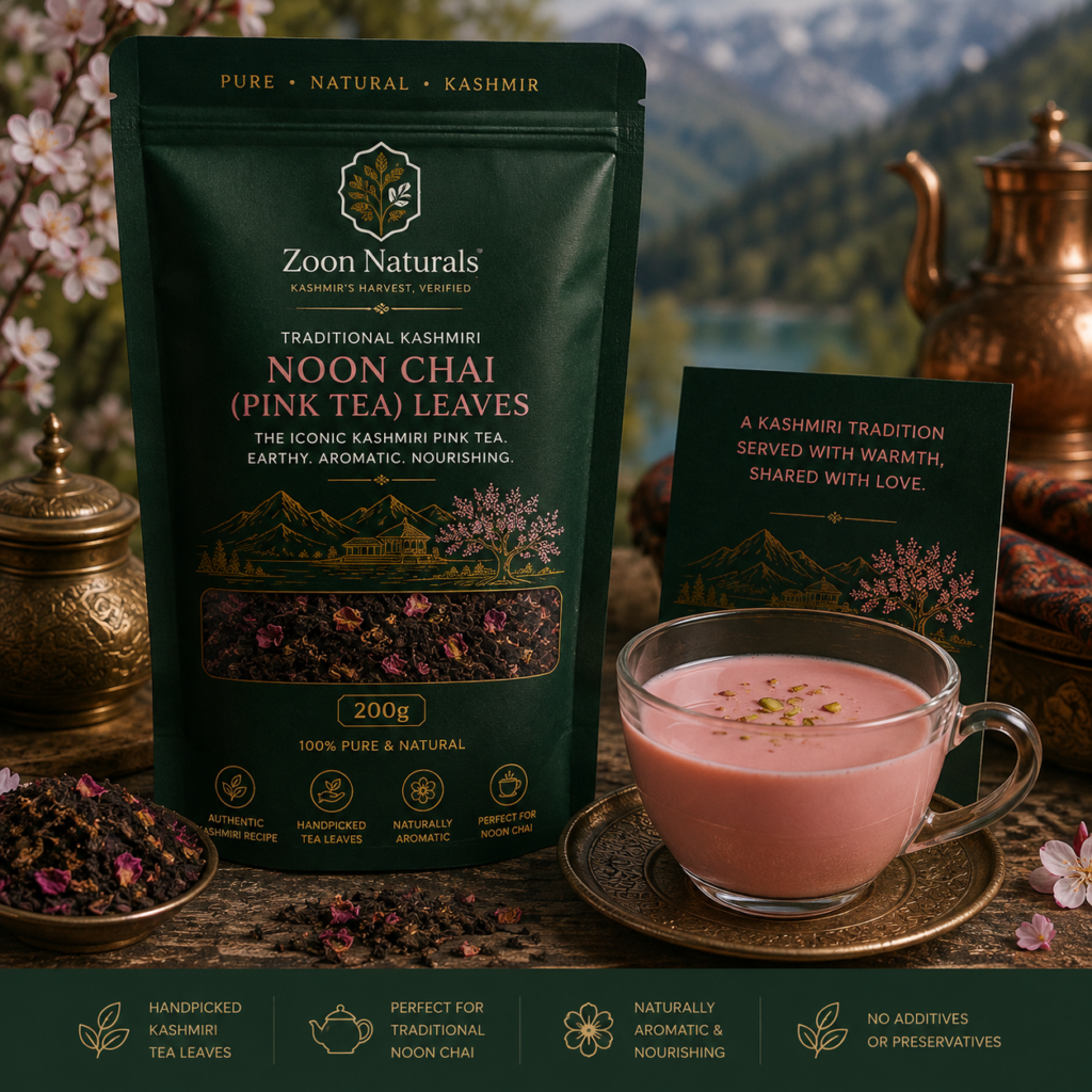 Noon Chai (Pink Tea) Leaves, 200g
